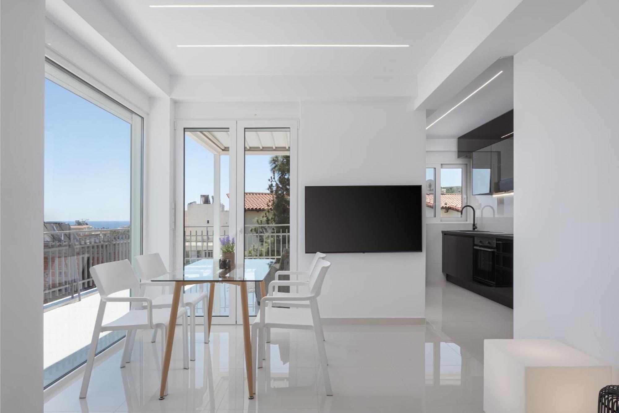 Athenian Riviera Penthouse Apartment Varkiza Exterior foto
