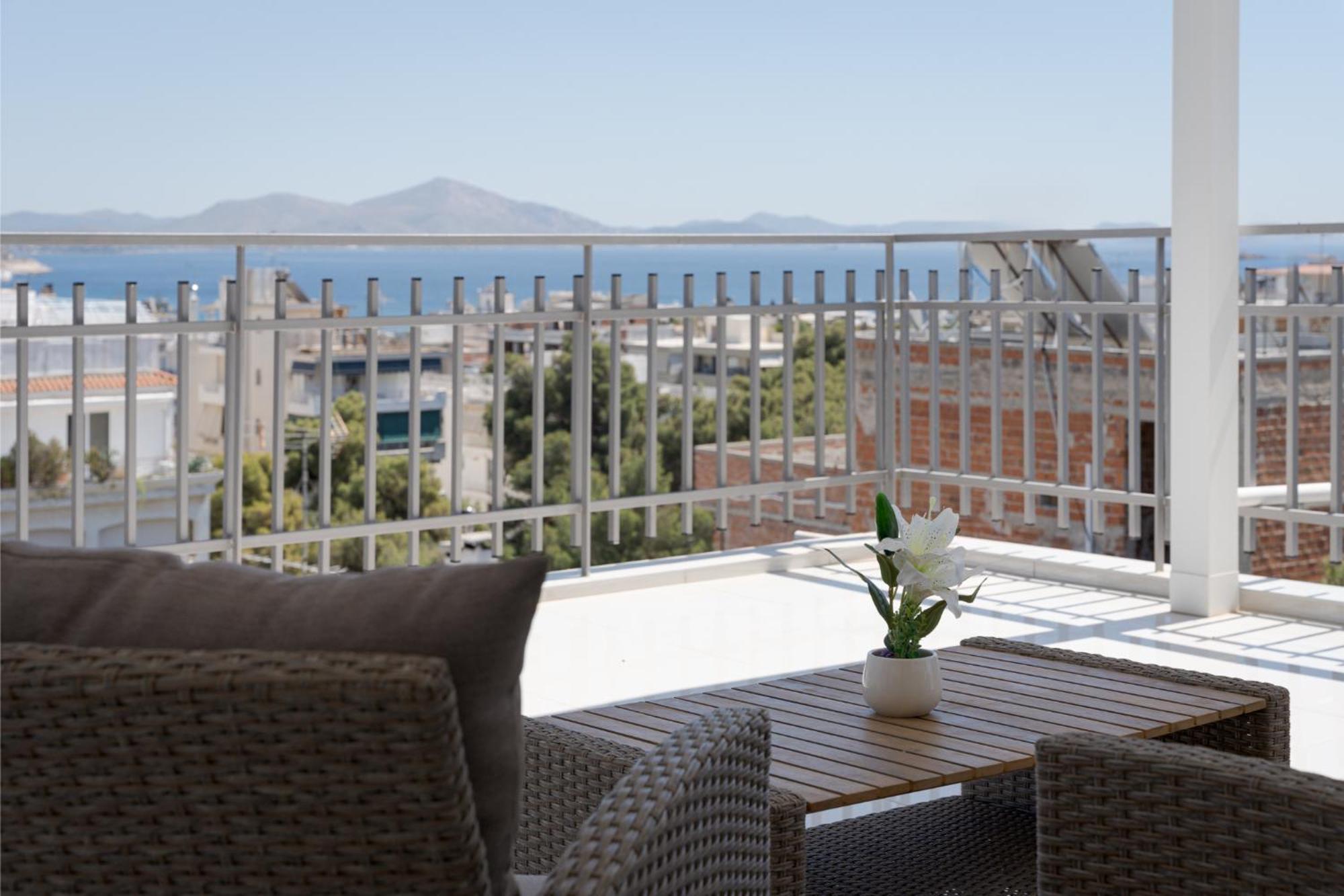 Athenian Riviera Penthouse Apartment Varkiza Exterior foto