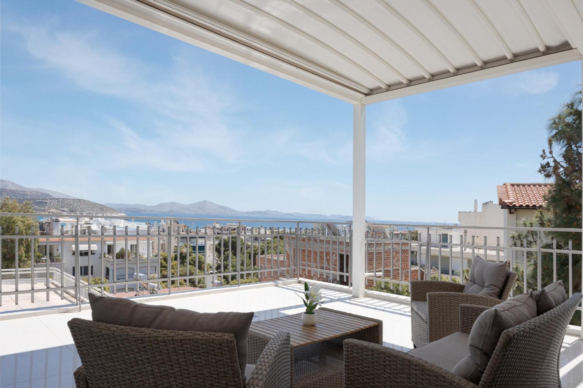 Athenian Riviera Penthouse Apartment Varkiza Exterior foto