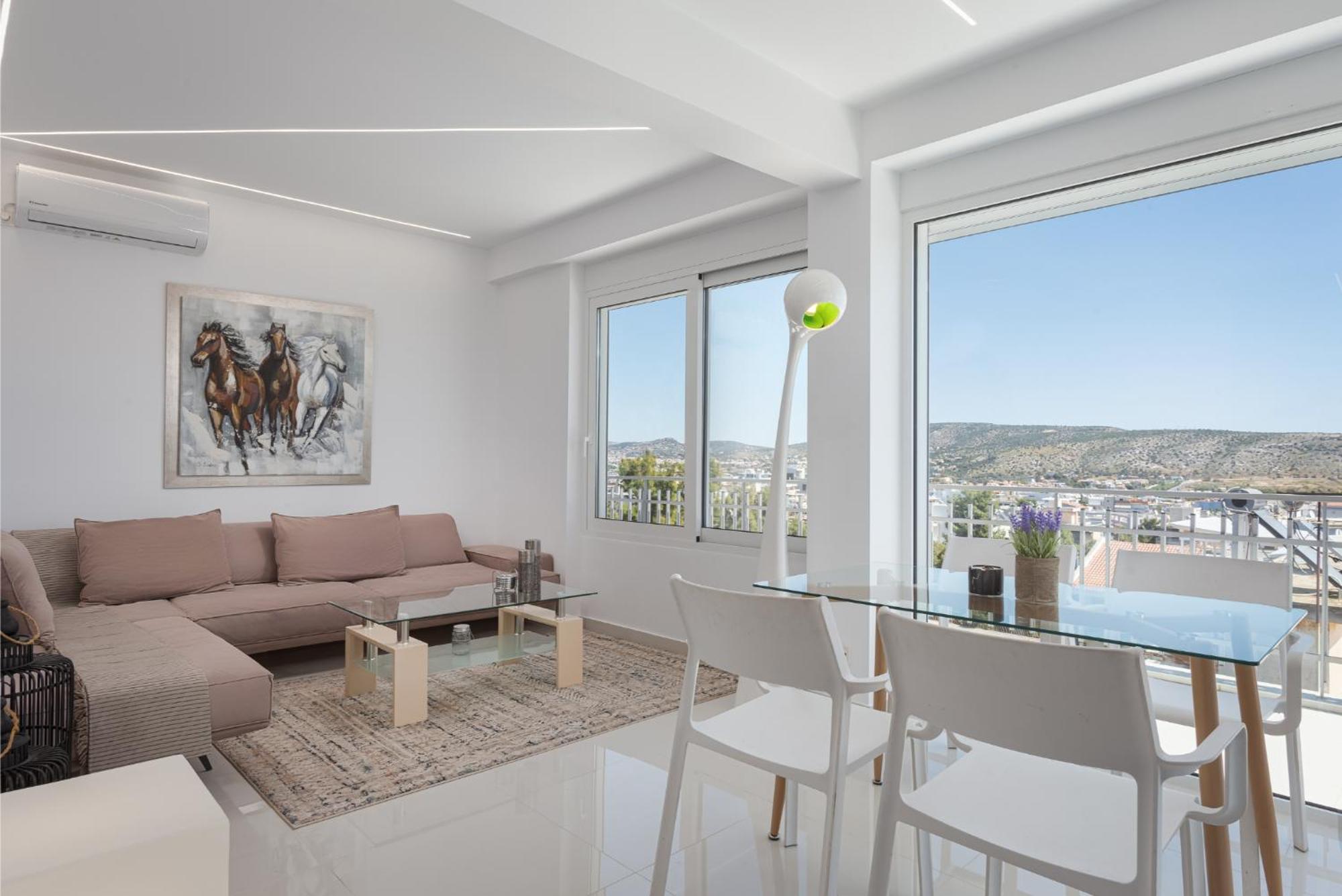 Athenian Riviera Penthouse Apartment Varkiza Exterior foto